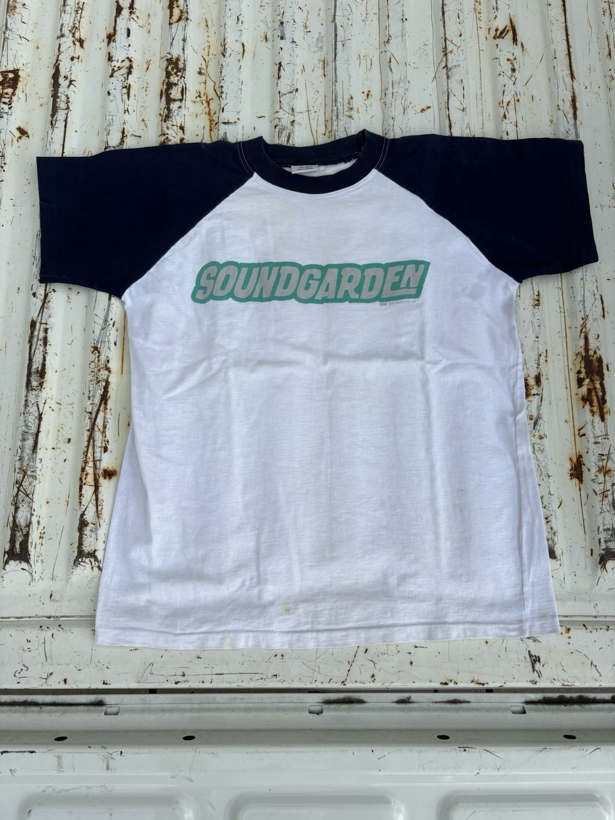 VINTAGE SOUNDGARDEN NICE MAN 1990 Tour T-Shirt Size L