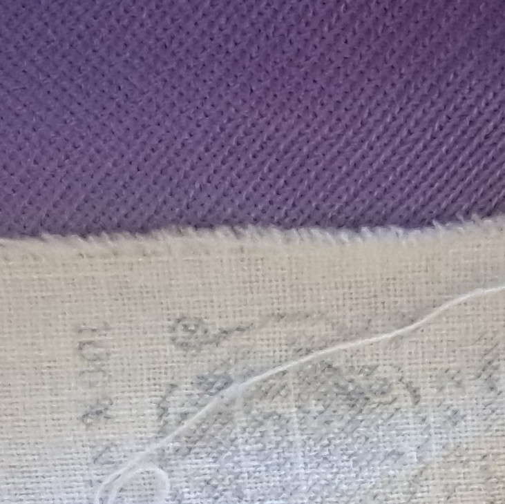 Vintage Slip/Lingere, Purple, Lace, Skirt