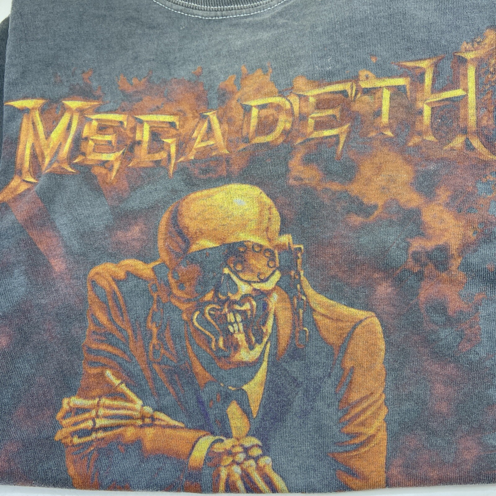 Small Megadeth Peace Sells 2006 Black Short Sleeve Band T-shirt READ