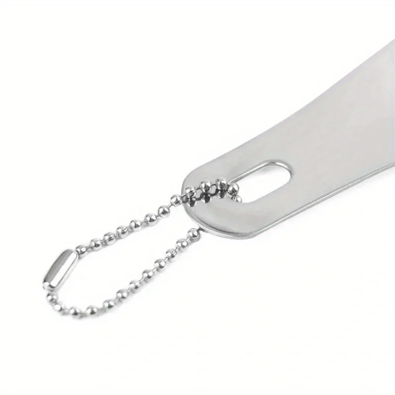 Stainless Steel Metal Shoe Horn Portable Small Shoehorn Helper Travel Home Use