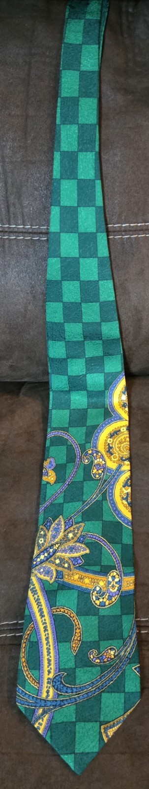 1990s Very RARE Vintage Gianni Versace Multicolor Silk Tie!❤️