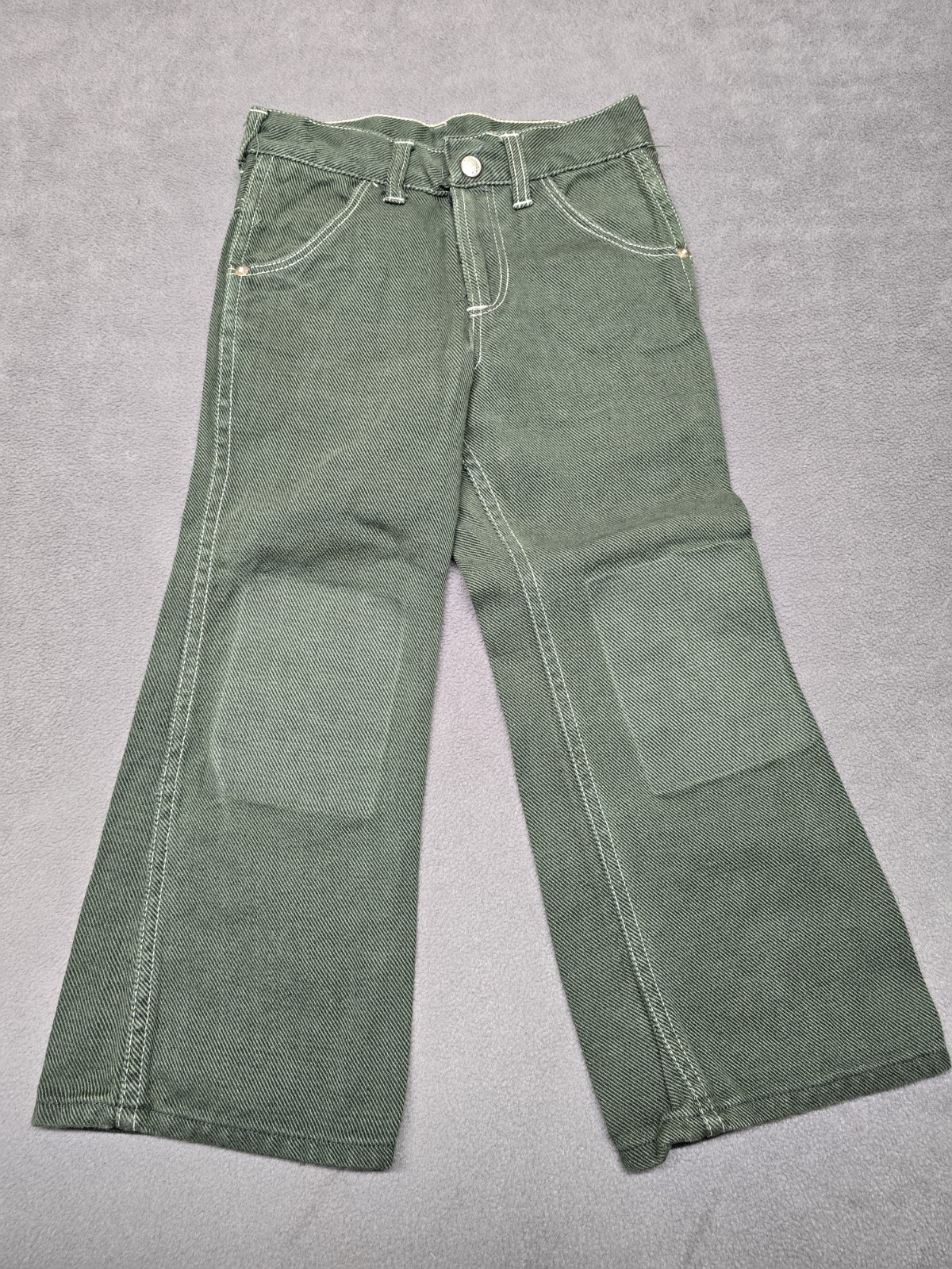 Vintage 1970’s Sears Roebuck Boys Size 8 Regular Pants Jeans Perma-Prest