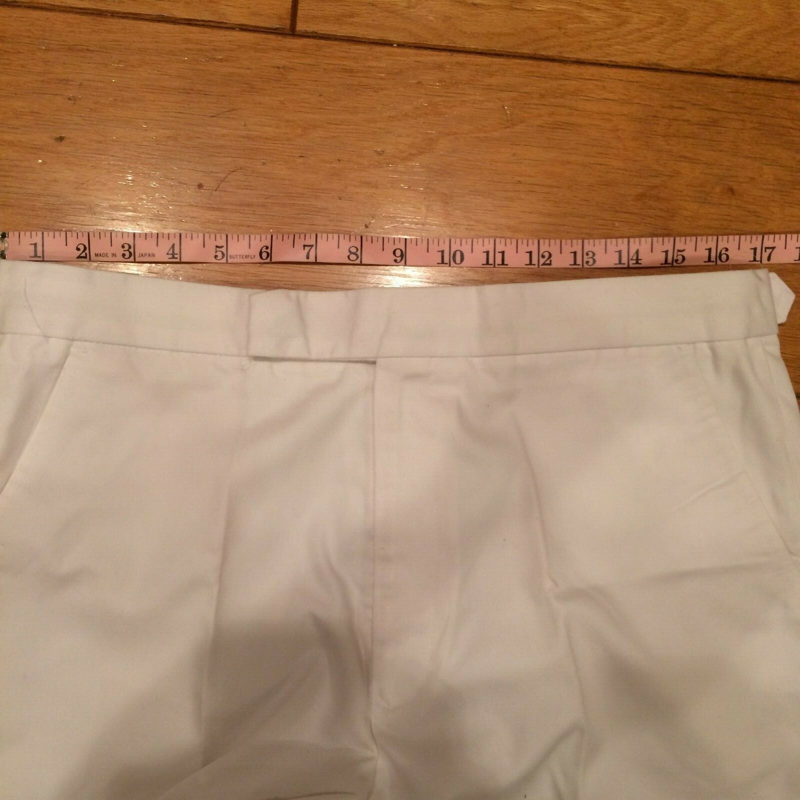 Cross Court vintage 70s ultra white tennis shorts polyester cotton vtg normcore