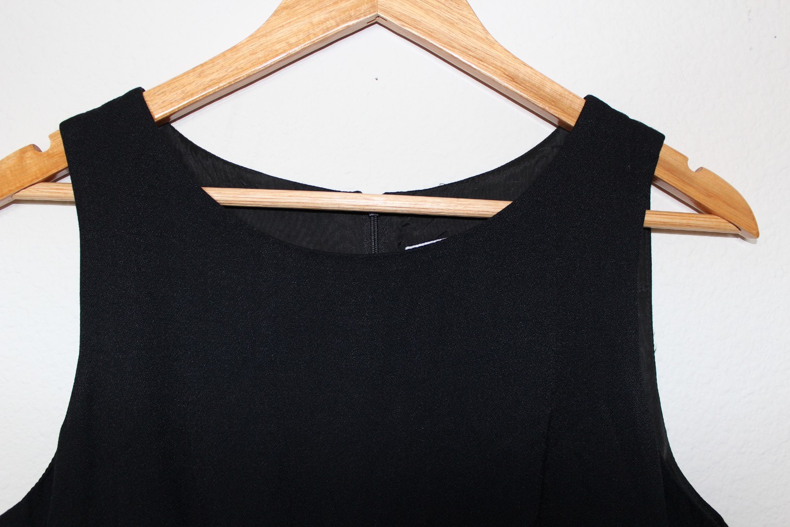 Vintage 90s Lois Snyder Dani Max Sheath Dress Black Sleeveless LBD Minimalist 10