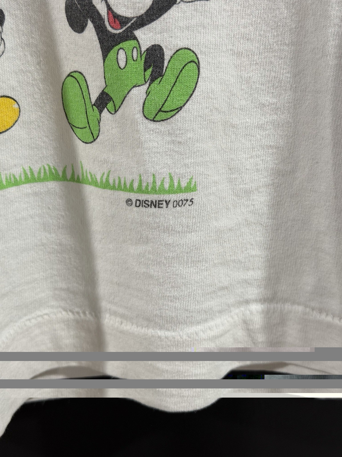 1990s Vintage Disney Mickey Mouse Single Stitch Cartoon Tee M