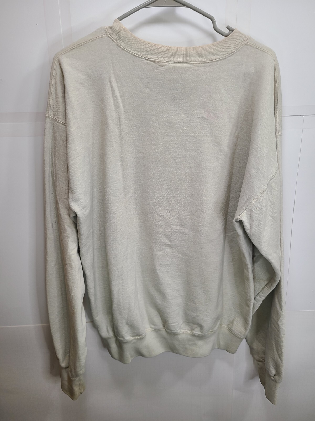 Vintage Nebraska Cornhuskers Unisex Sweatshirt Off White sz Medium M Made in USA