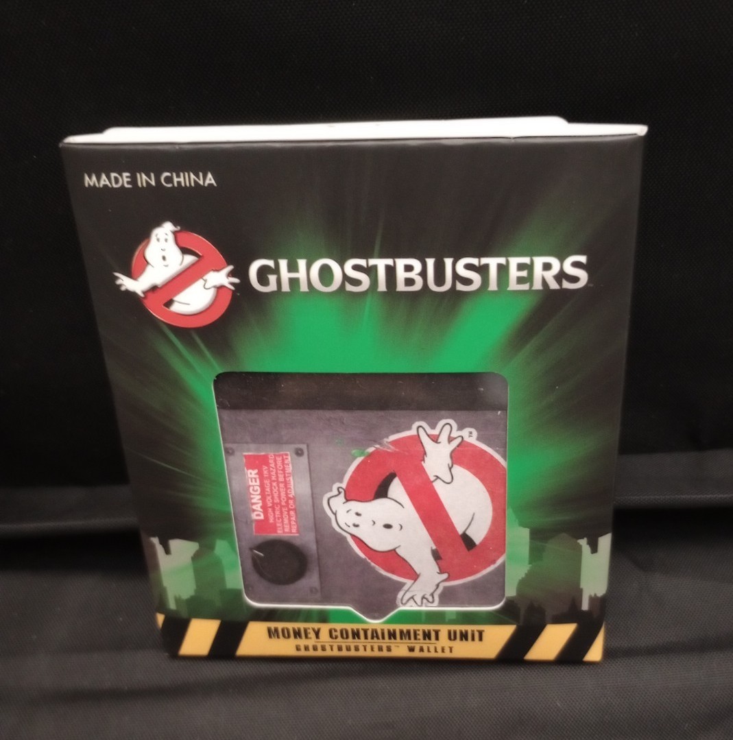 Ghostbusters Wallet Money Containment Unit Nerd Block Subscribtion Box 1980s