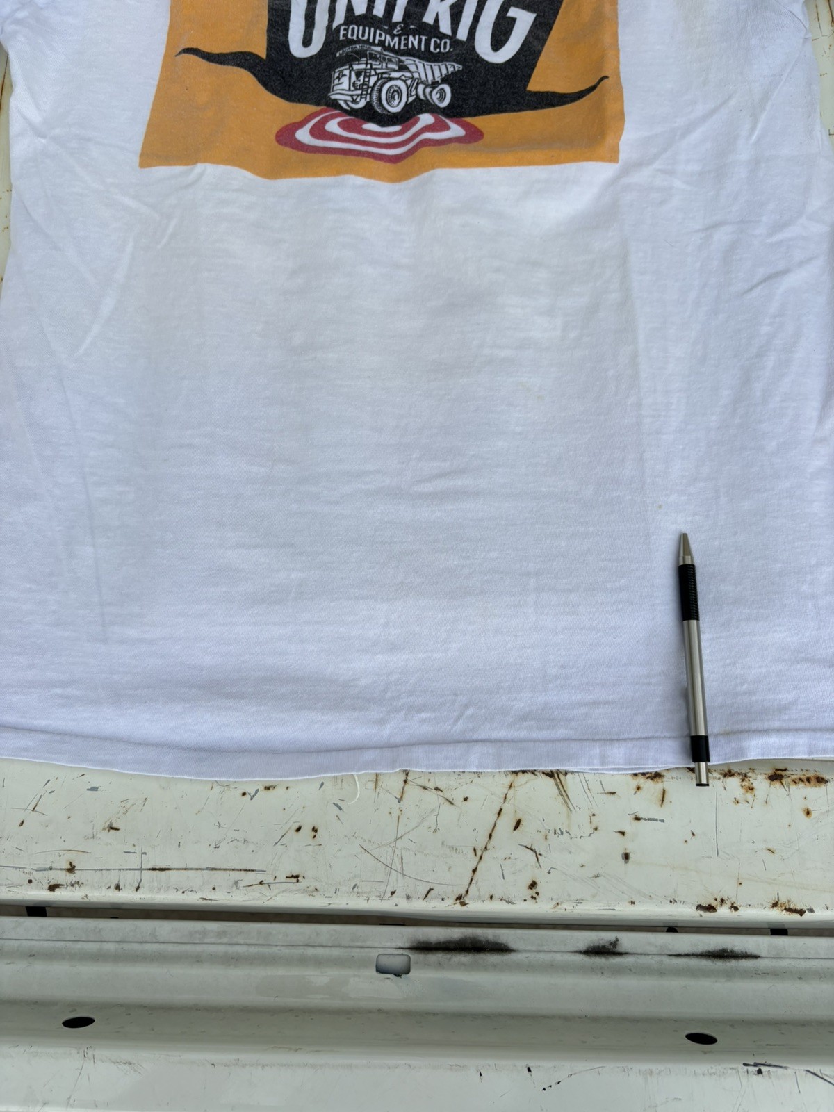 Vintage 70s Unit Rig & Equipment Co. T-Shirt Size Large