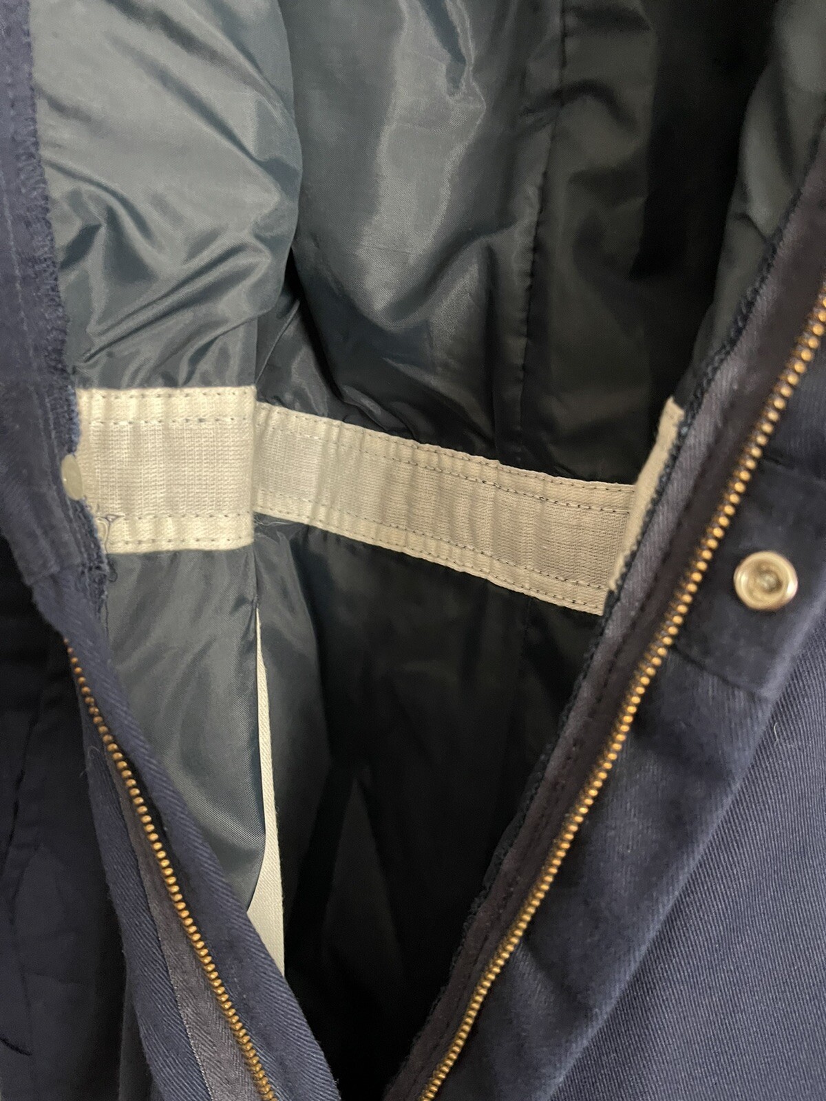 Vintage 1970s Sears Work Leisure Suit Size 42 Tall Blue Cotton Polyester VGUC