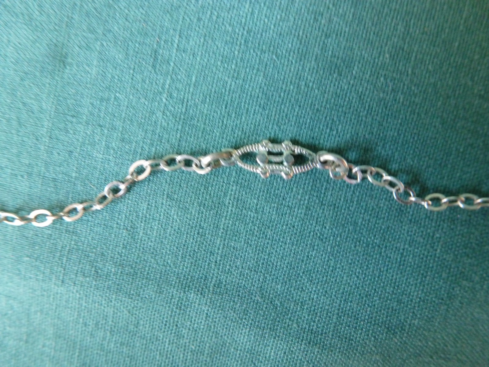 Antique Pince-Nez Foldable Glasses with Chain