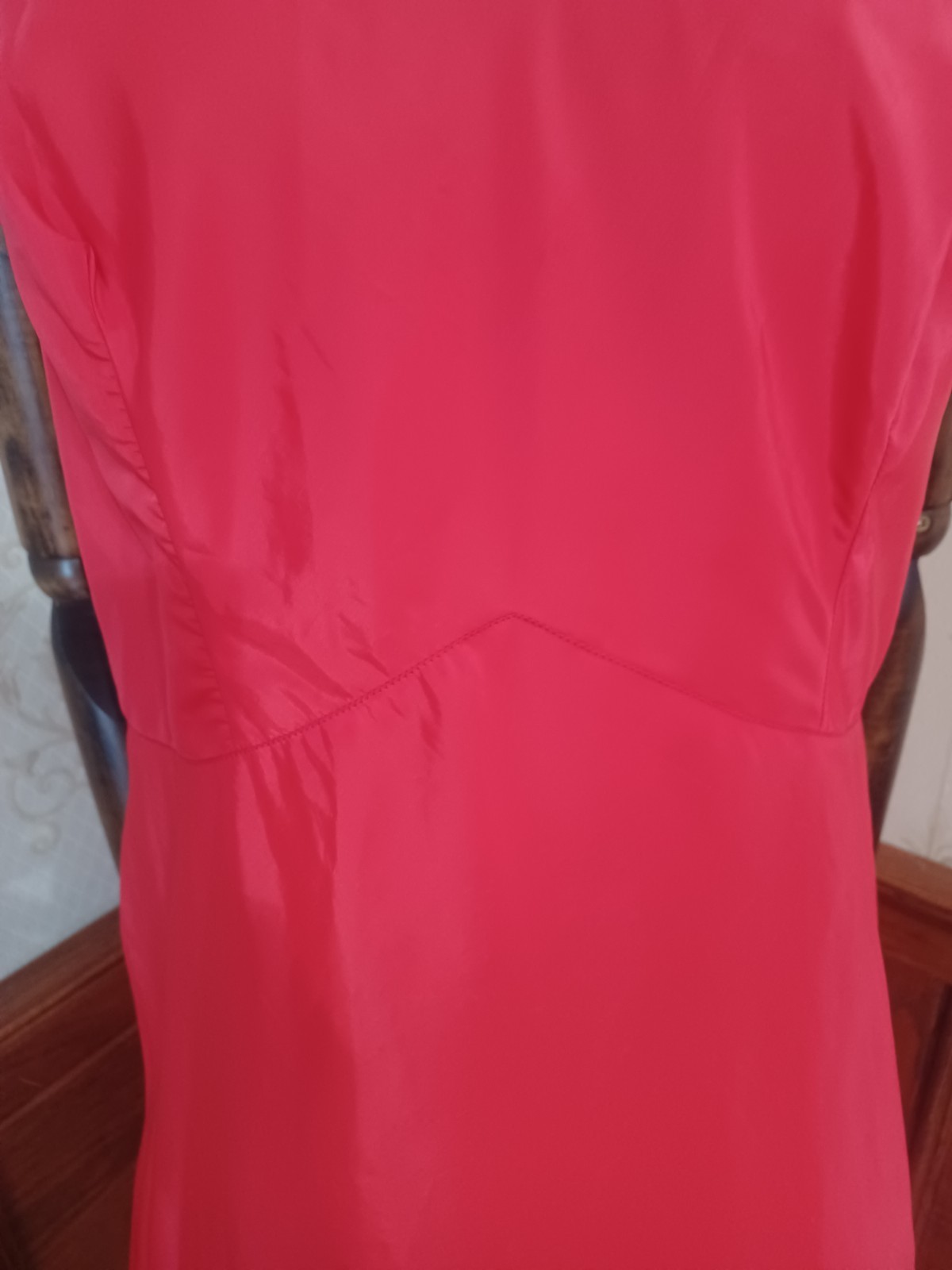 Vintage 1940s/50s Mid-century Red The Snip-It Bombshell Rockabilly Slip Dress 2X