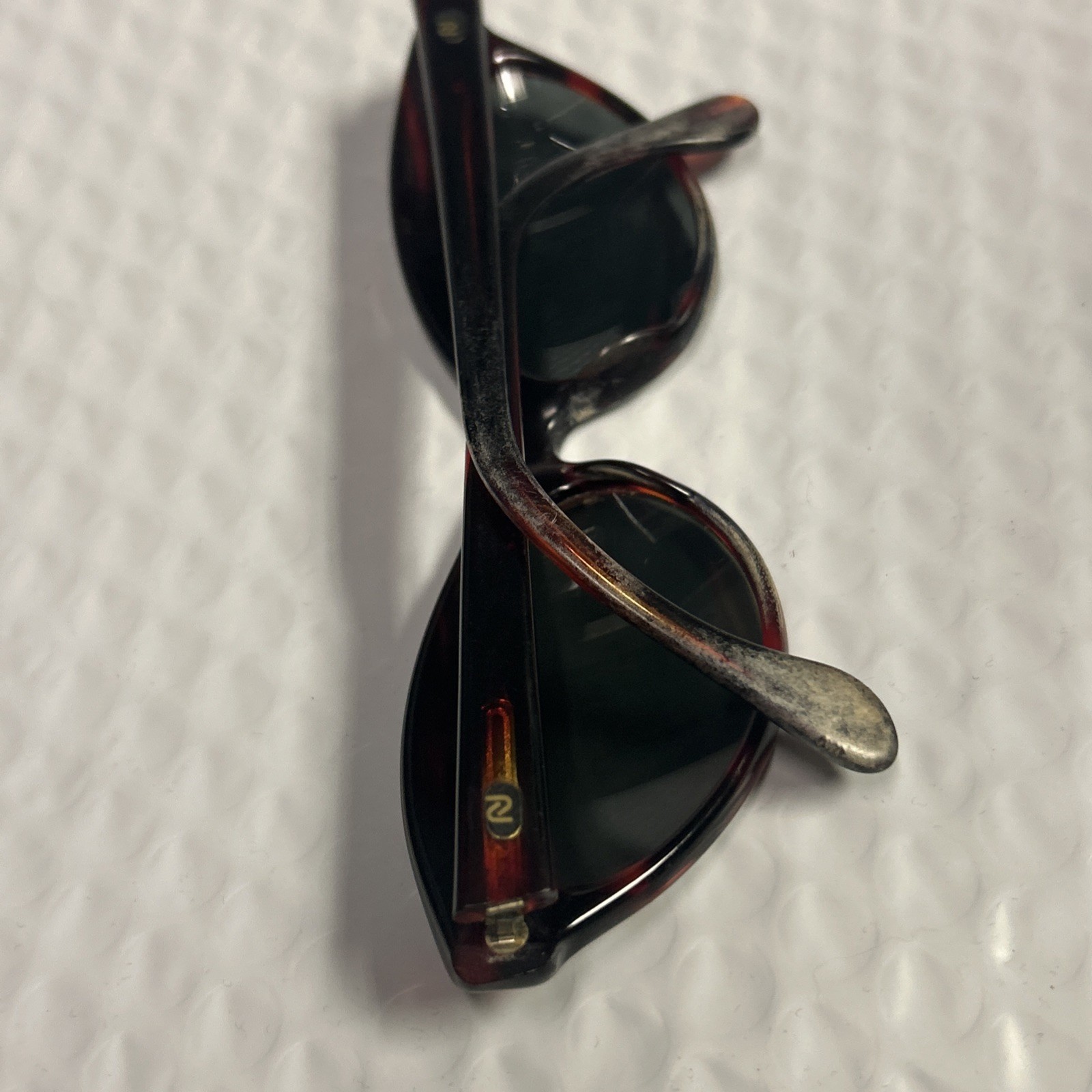 Vintage Designer Nouvelle Vague Cat Eye Sunglasses Hand Made In Italy No Og Box