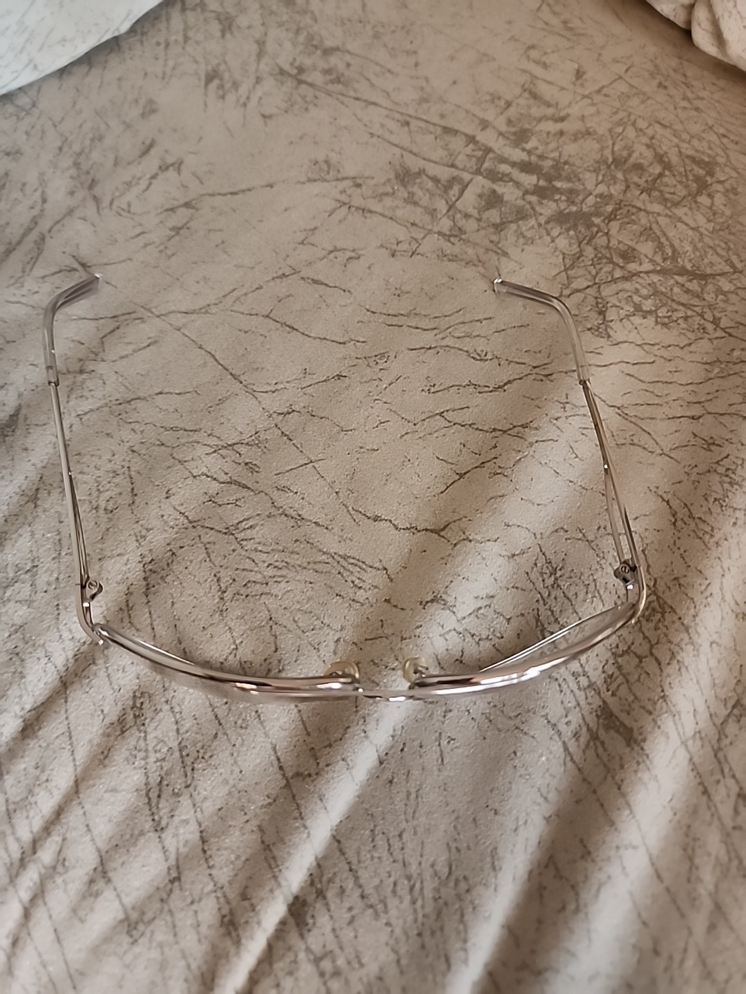 Vintage Aviator Silver Frame Navigator Glasses Style # 617-71N