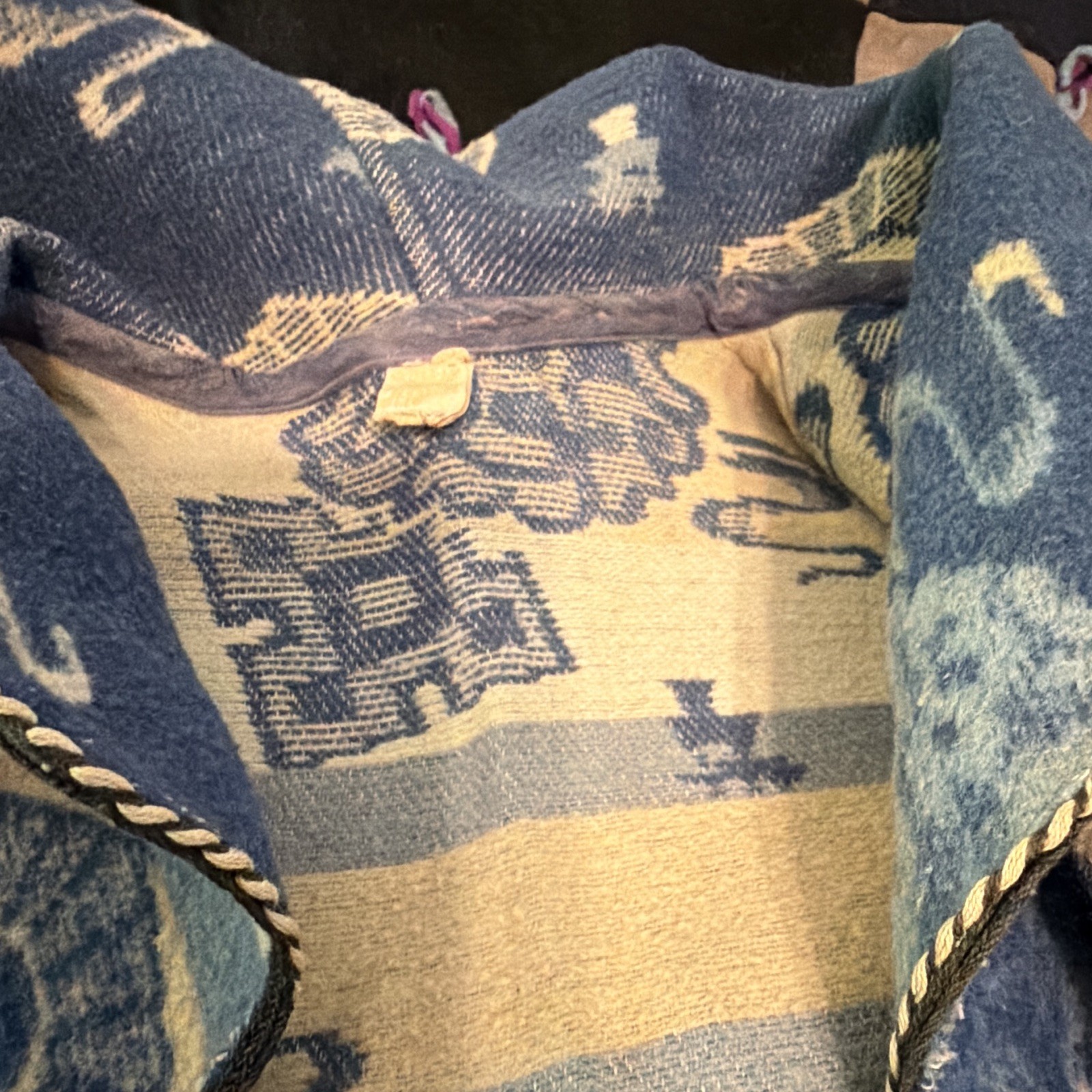Rare VTG 1940s Hearst His & Hers Wool Blanket Robe Set Art Deco Couples