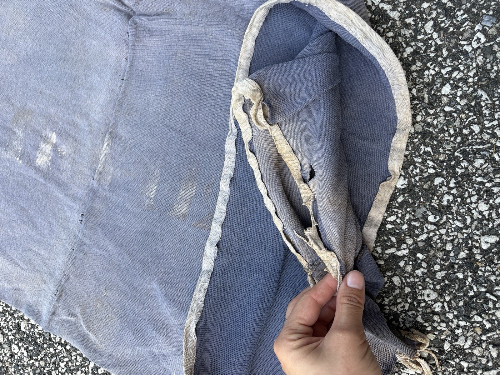 As-is Study Antique Stenciled “rental” Swimsuit 20s 30s Cotton Blend?