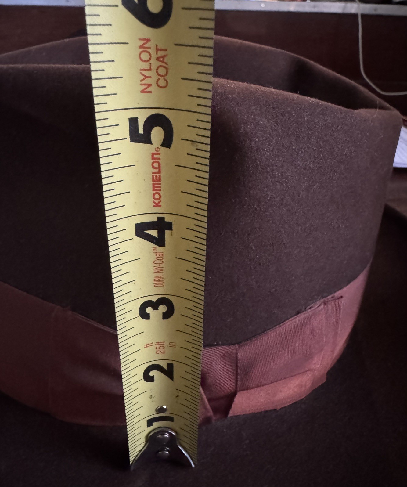Vintage 40s Knox Twenty Fedora Rare Hat Size 7 3/8