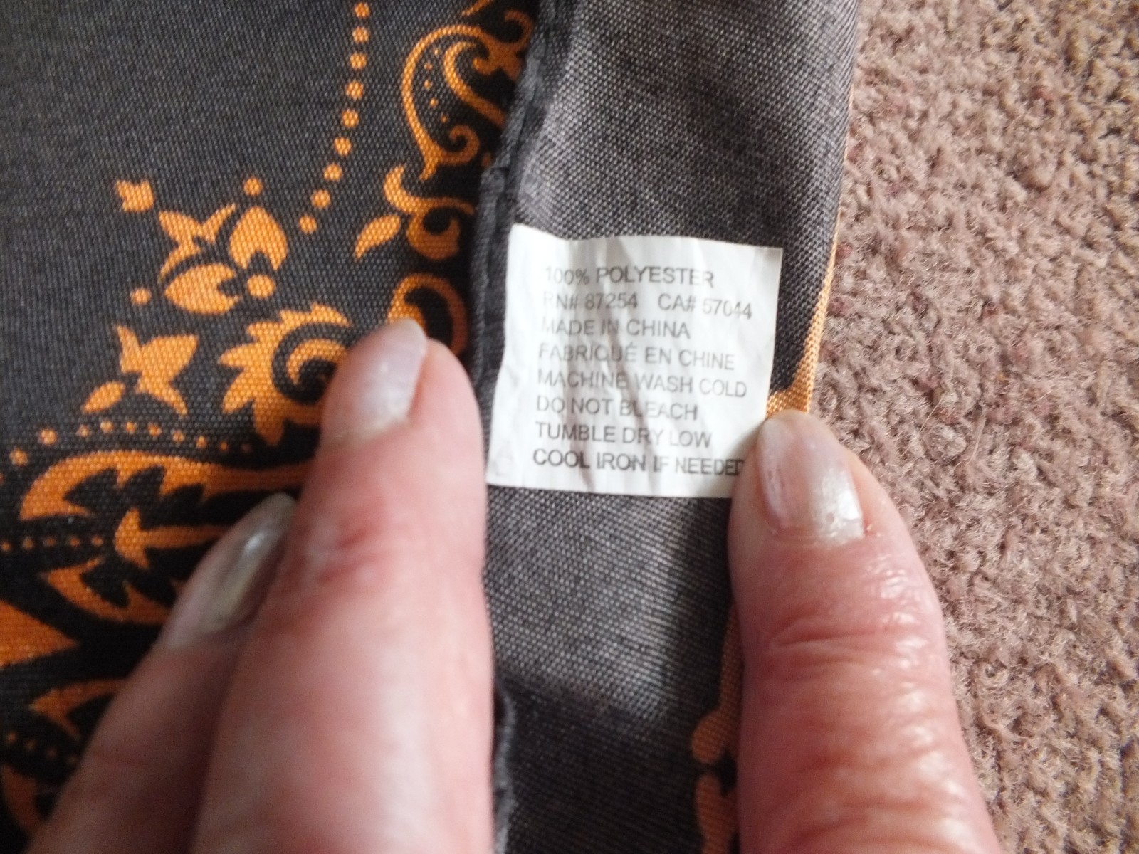 Collectible Handkerchief Scarf Bandana RAM RODEO 22 Inch Square Org Tag