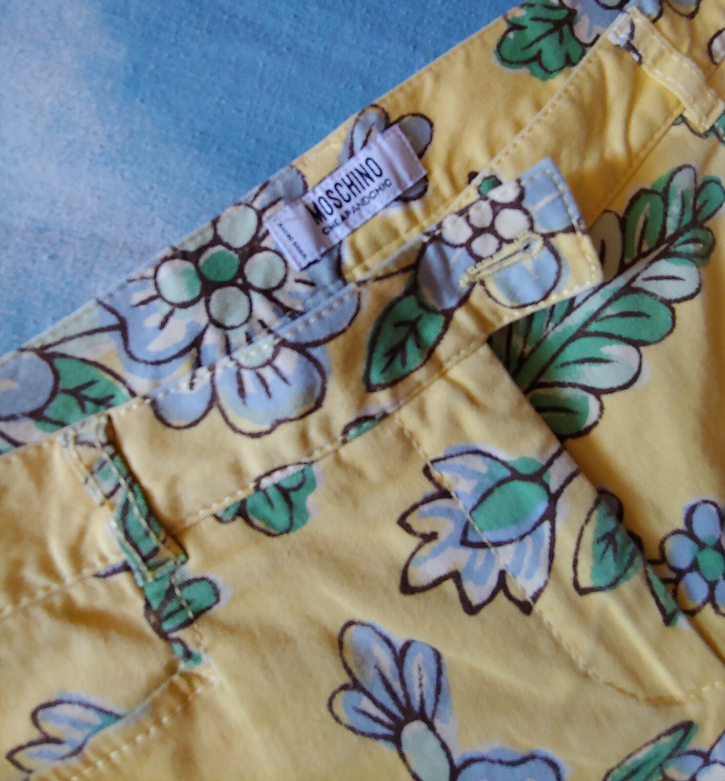 Vintage woman MOSCHINO CheapandChic made Italy TROUSERS size 30-44 approx M RARE