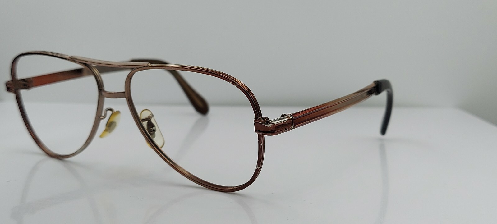 Vintage Universal Bronze Pilot Sunglasses FRAMES ONLY