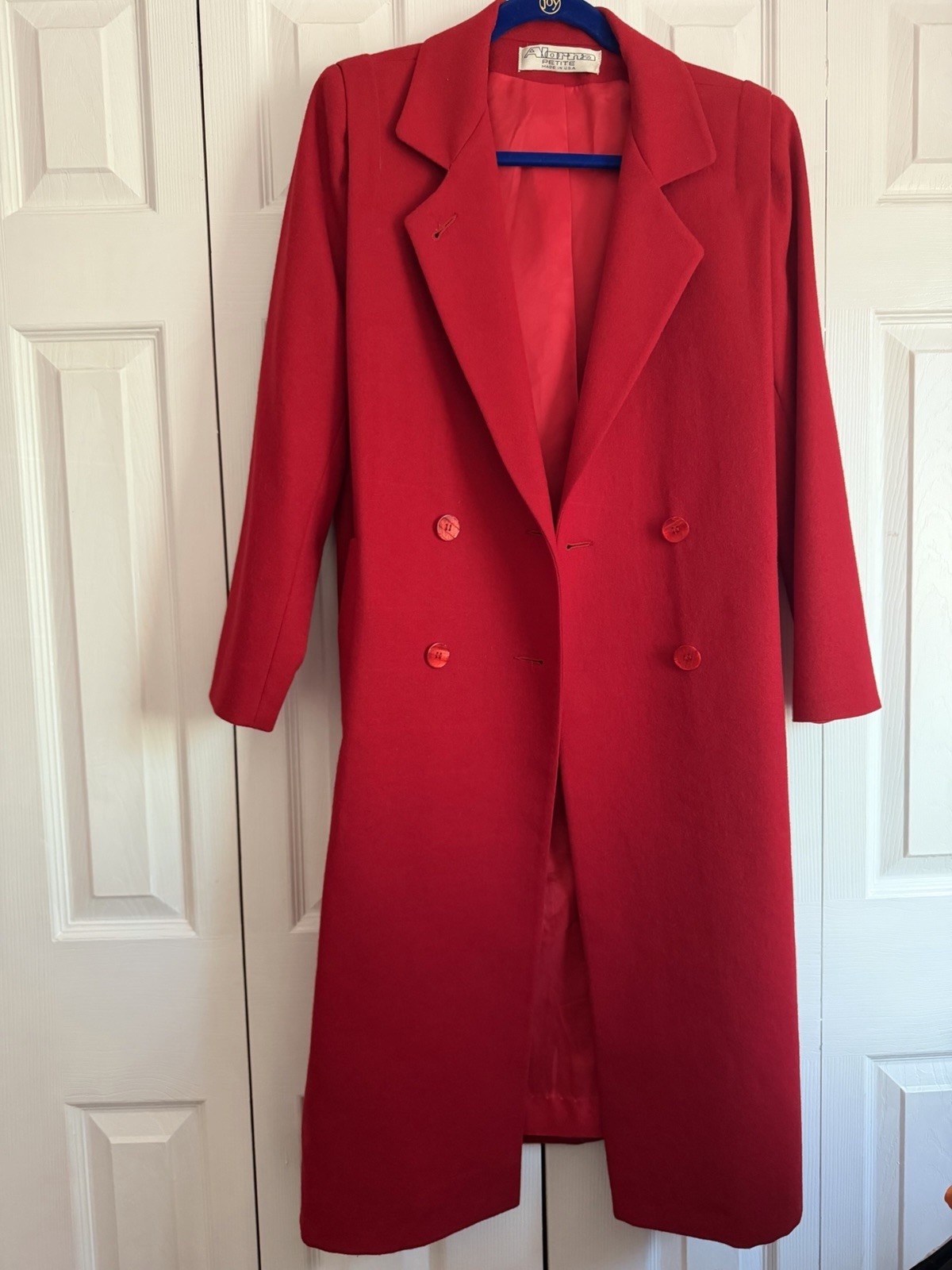 Vintage Alorna women’s Petite coat 100% Wool MADE IN THE USA