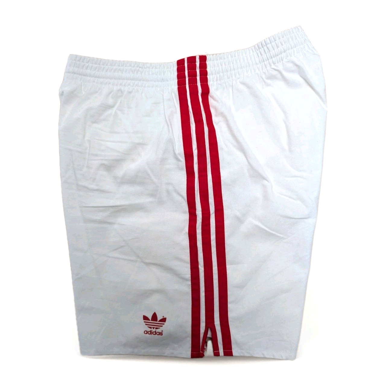 Adidas Cotton Shorts D6 Football Gym Pants Vintage Retro White Sports Running Gym