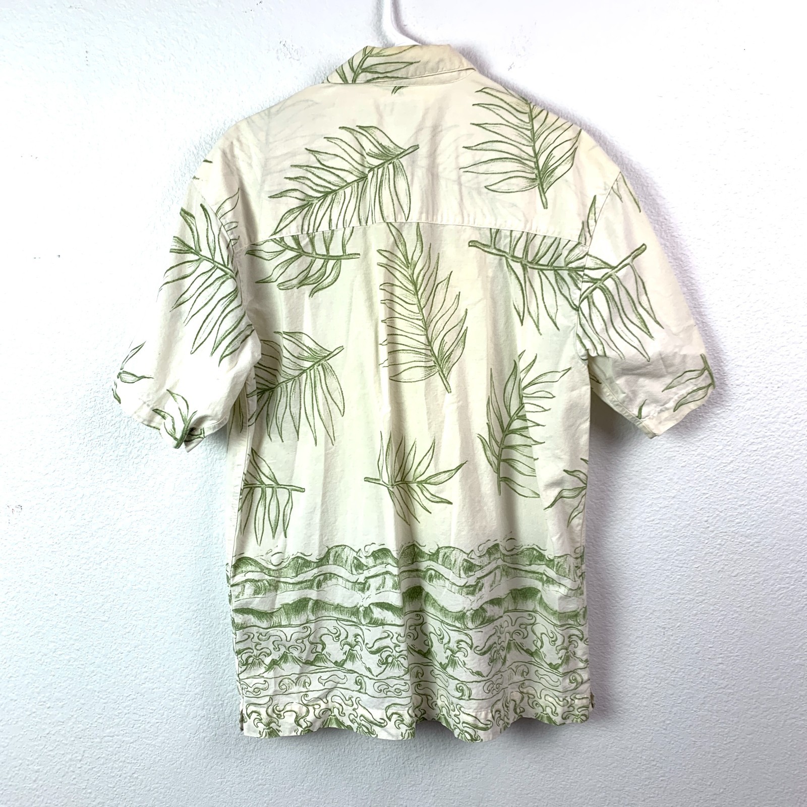 Vintage 90s Arizona Island Palm Leaves Button Up Grunge Shirt Medium