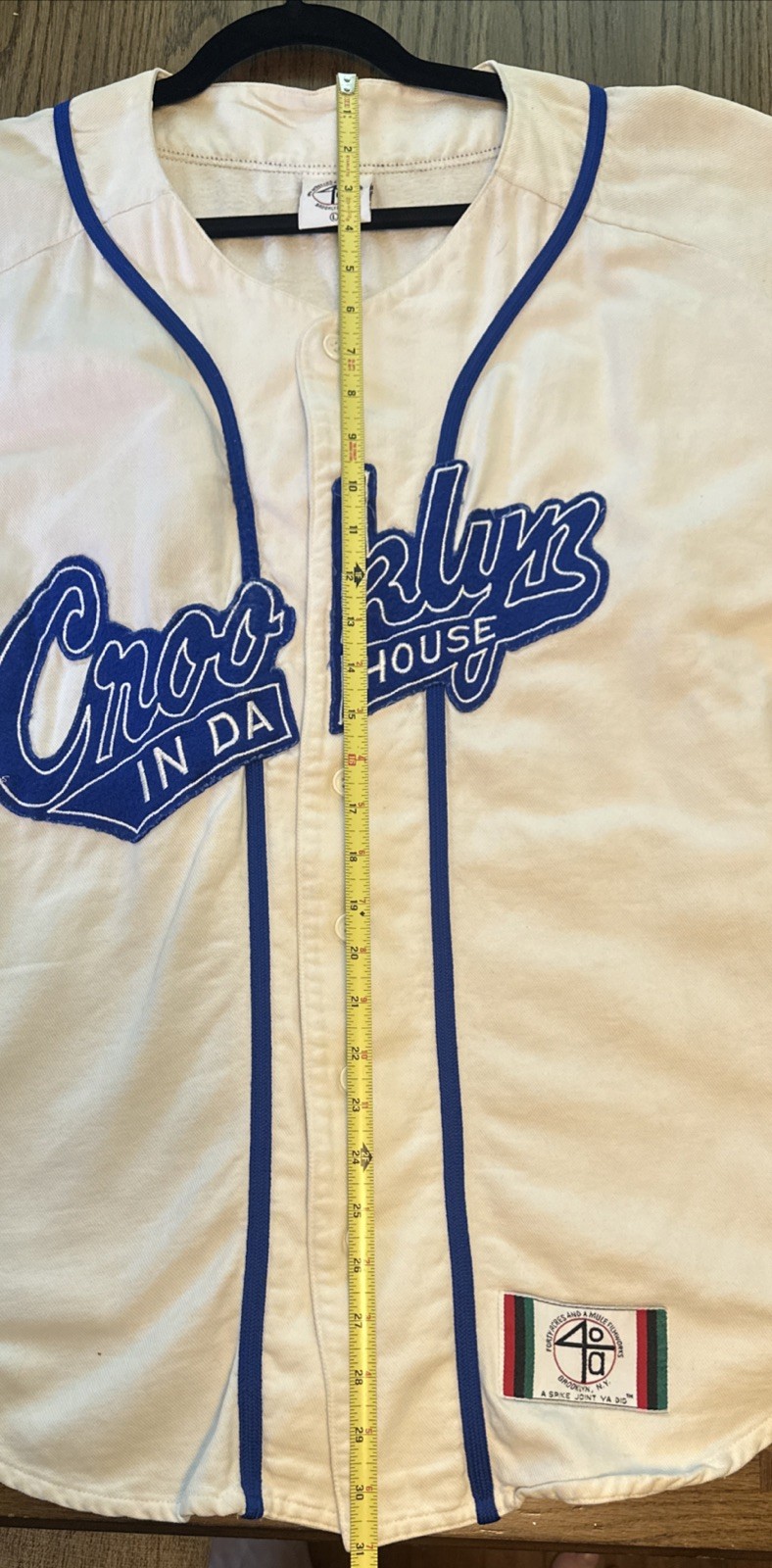 Crooklyn In Da House Movie Jersey Size L 40 Acres And A Mule Spike Lee NICE