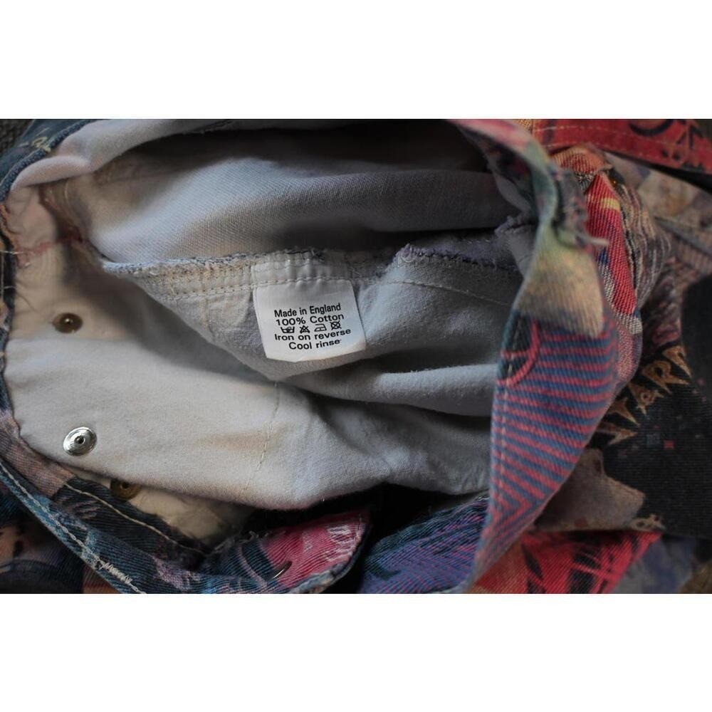 Vintage Modzart London Graphic Print Jeans