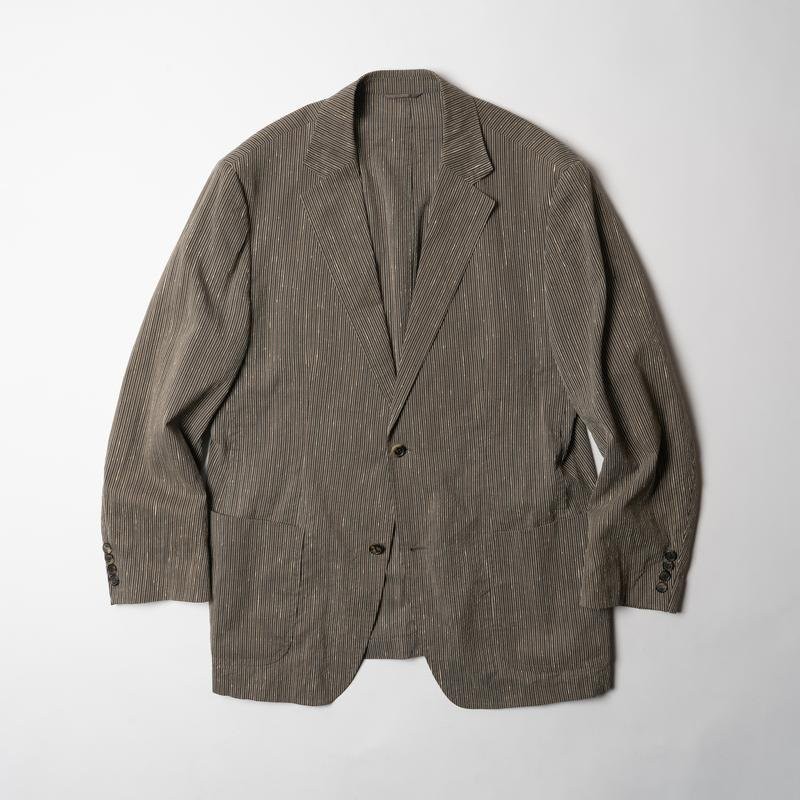 Men Hugo Boss Brown Cotton Silk Blend Blazer 40 /L