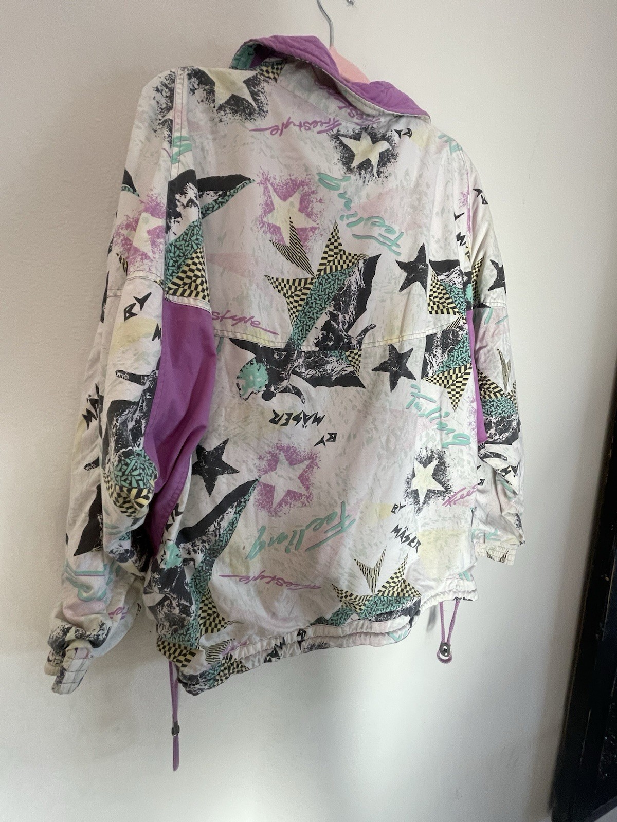 Maser Made In Austria Vintage 80s Size 10 Ski Jacket Outerwear Abstract Funky