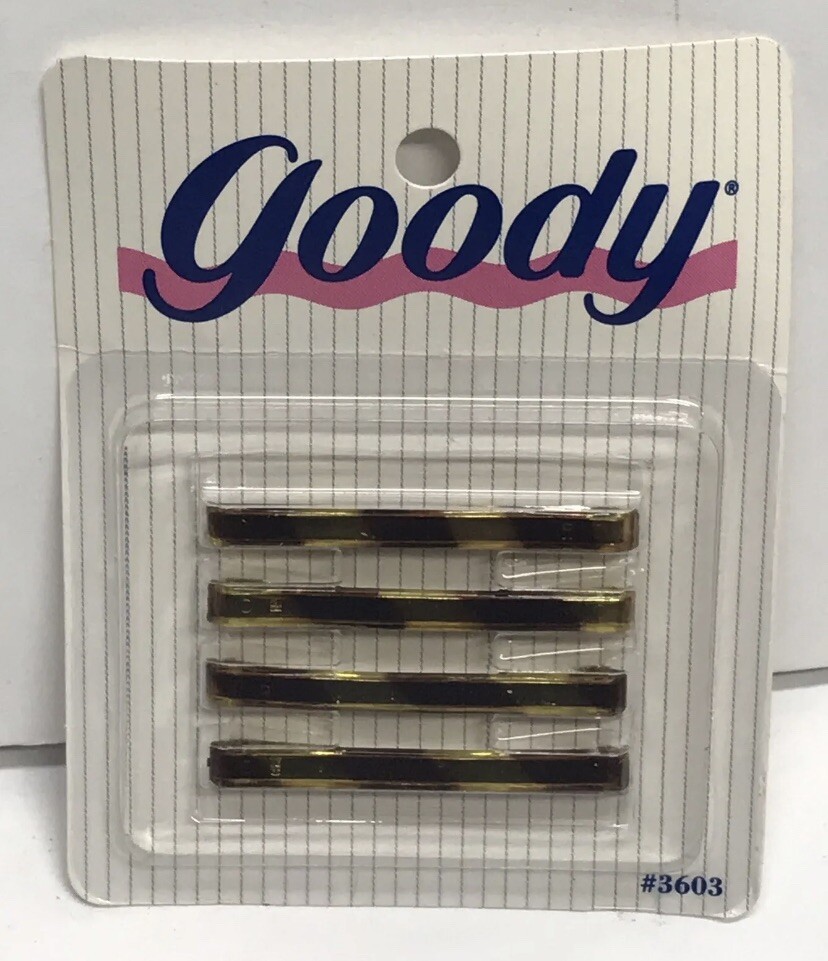 Vintage Goody Made In USA 1990 #3603 Tortoise 2” Barrettes Brand NEW NOS