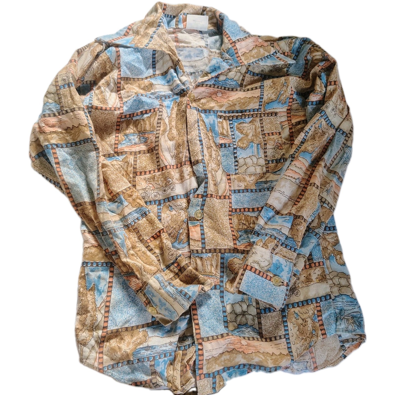 Bundle Lot Of 9 Vi11.ntage 1970s Boys Button Up Shirts Western Flannel Reseller