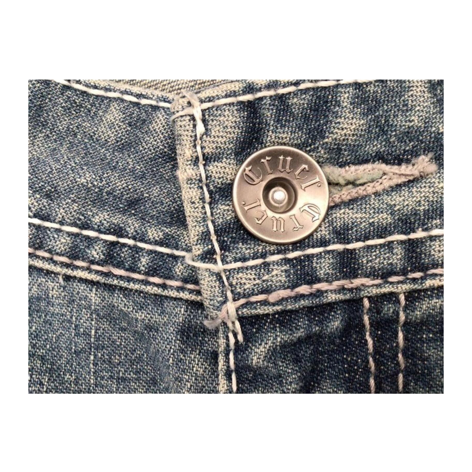 Cruel Y2K Women’s Flared Denim Jean 14