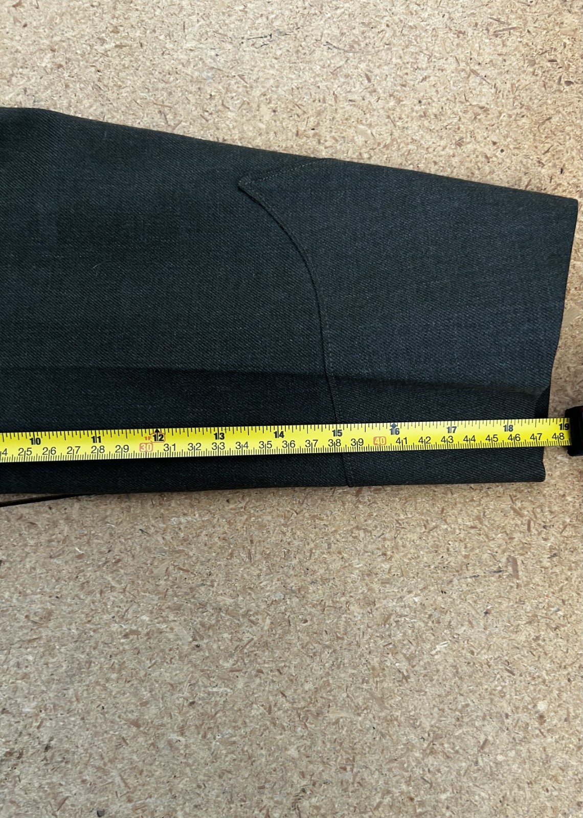 Vintage USMC Wool Serge Dress Coat 39XL Vietnam Era Marine Corps No belt