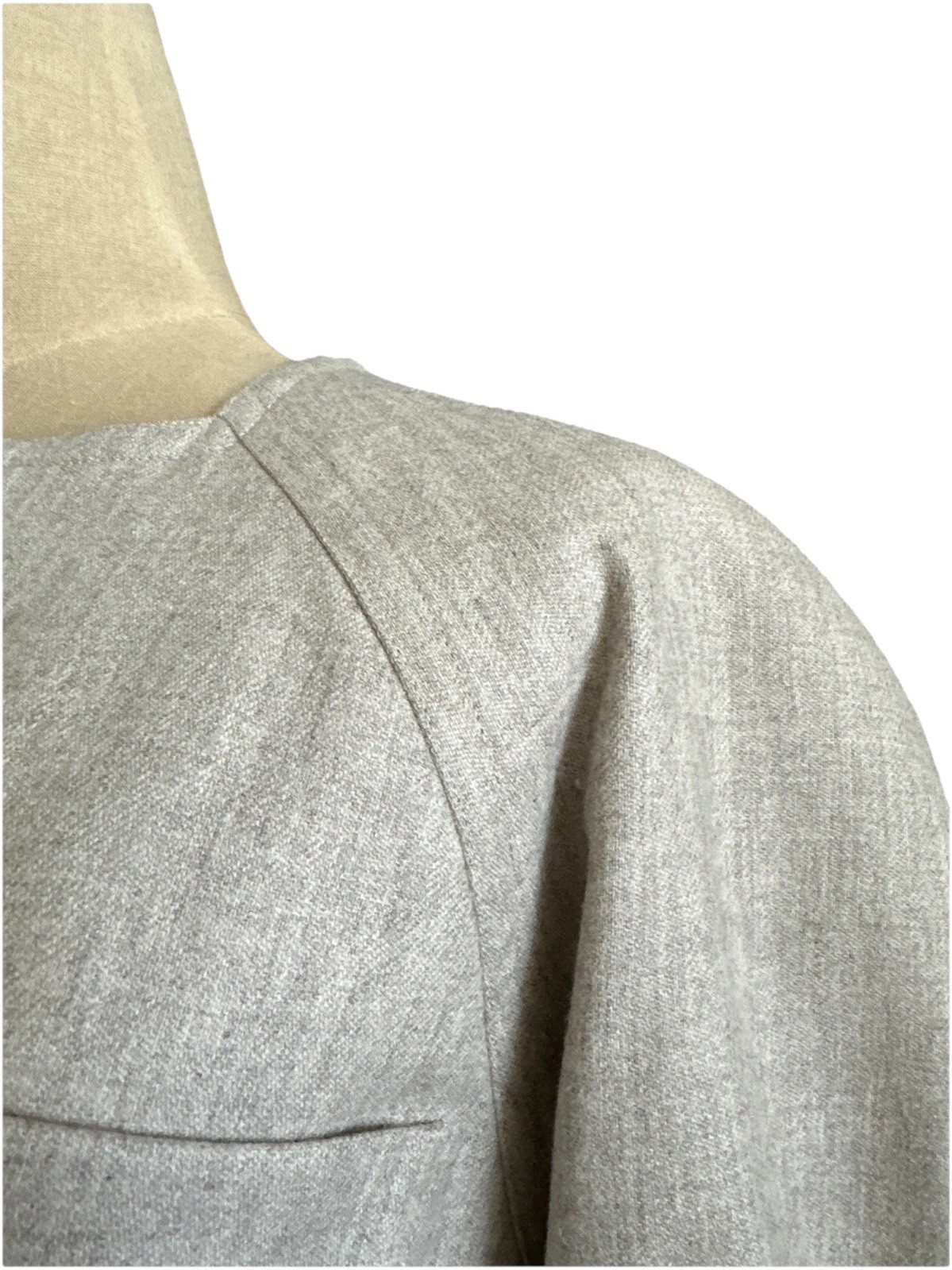 COURREGES VINTAGE PARIS WOOL JACKET SKIRT SUIT Sz38(6)