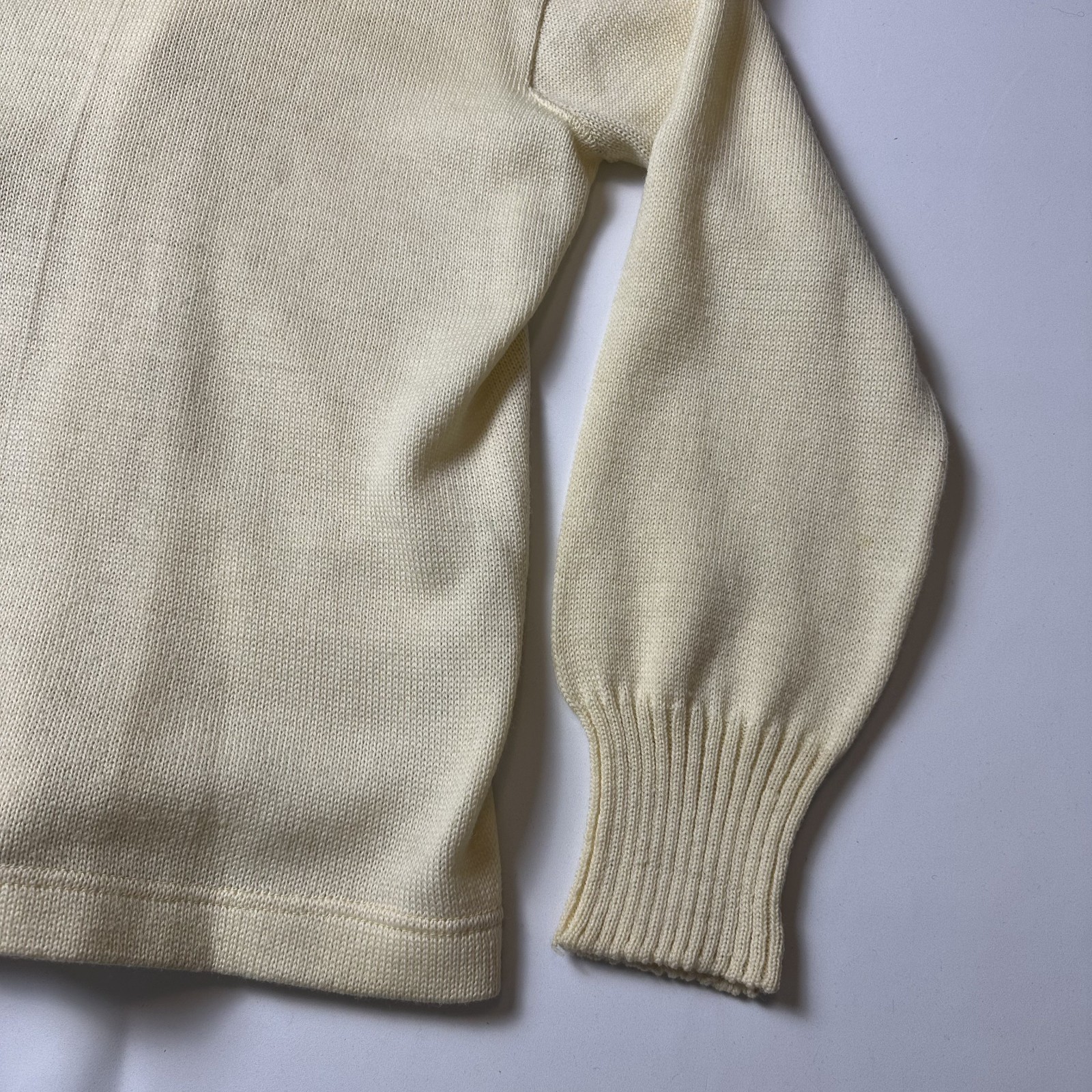 VTG 60s New Era High School Wool Cardigan Sweater Chain Stitch Mens M 40 – Fair