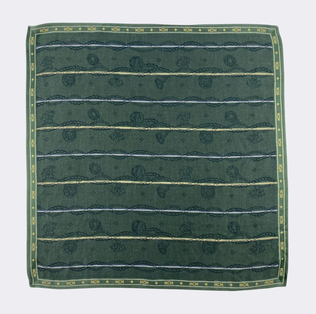 Vintage MCM Handkerchief Neckerchief Bandana Pocket Square Gift