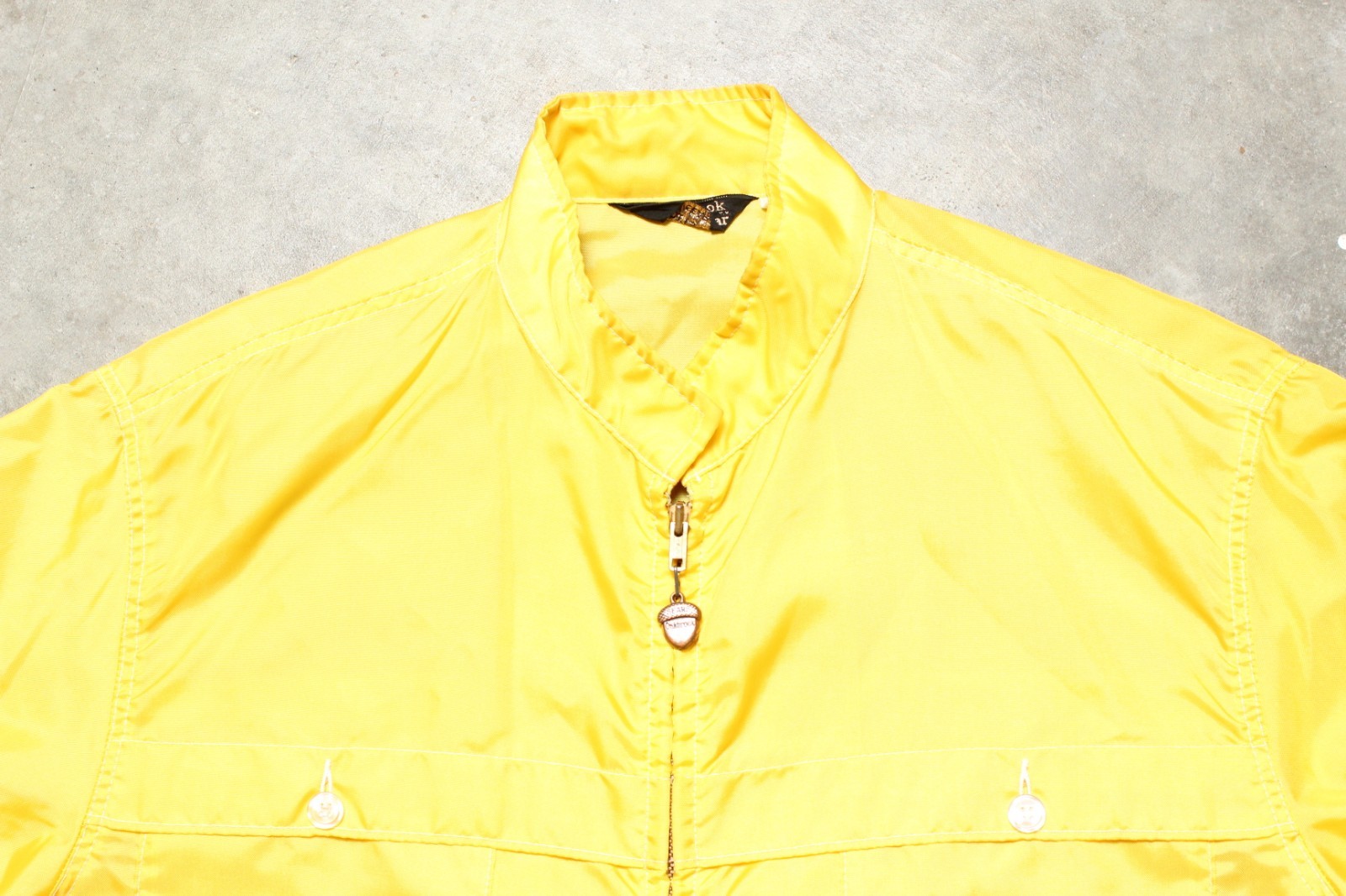 Vintage 1970’s Sears Super Thin Yellow Jacket – Size 44 (XL)