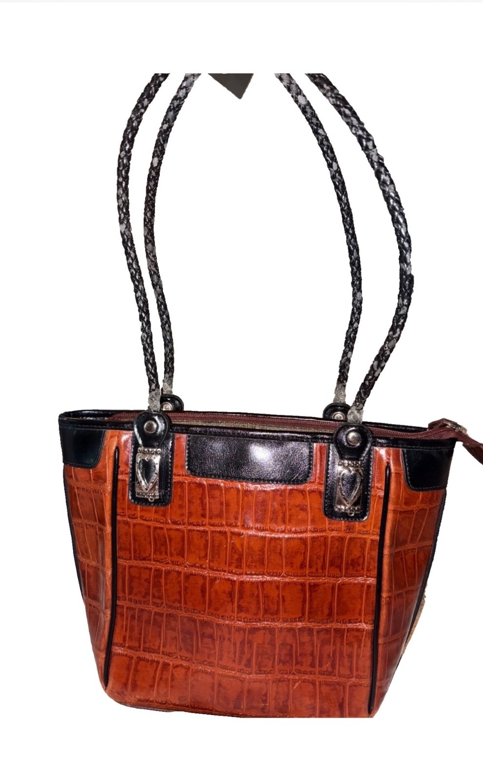 Vintage Handbag Lot (2): 1950s Harry Levine Satin Clutch & Y2K Marc Chantal Tote