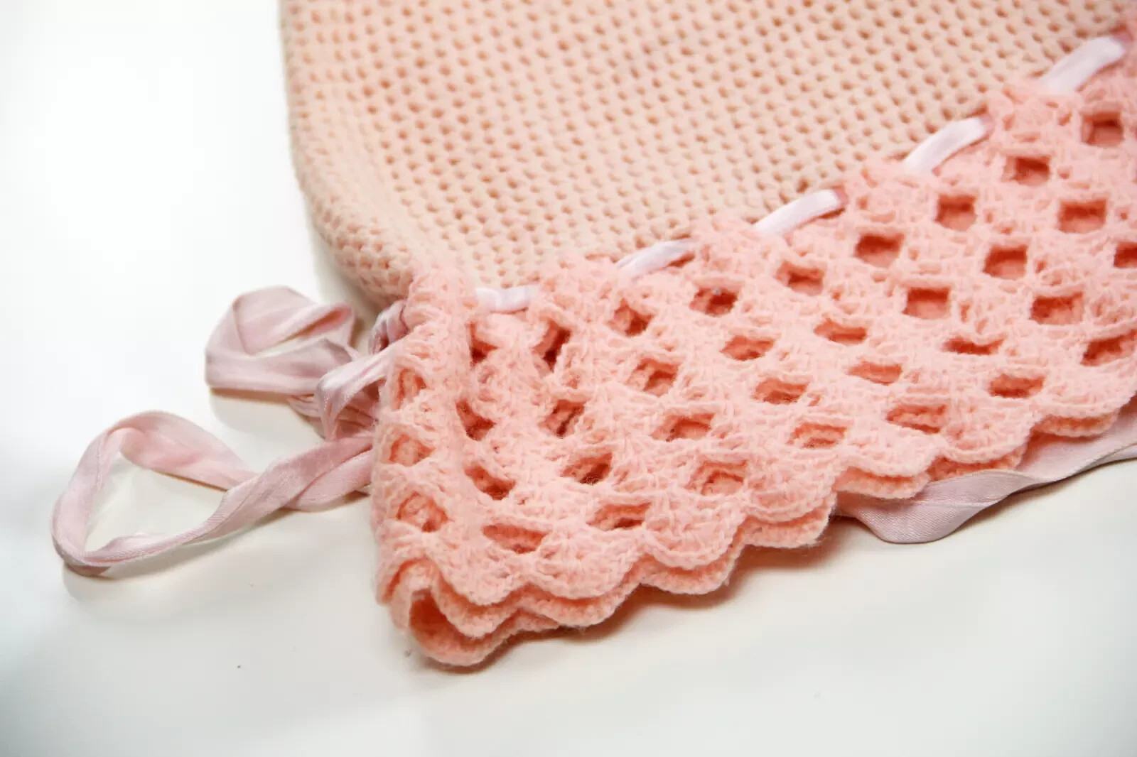 Crochet Coat 1940s Handmade Clothing Vintage Shawl