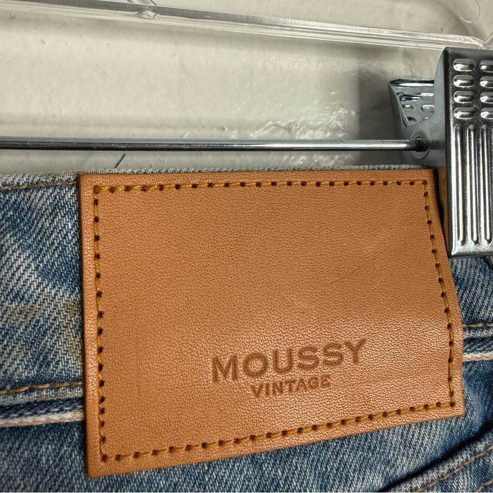 Moussy Vintage Denim Marksville Boy Skinny Jeans in Blue Size 25