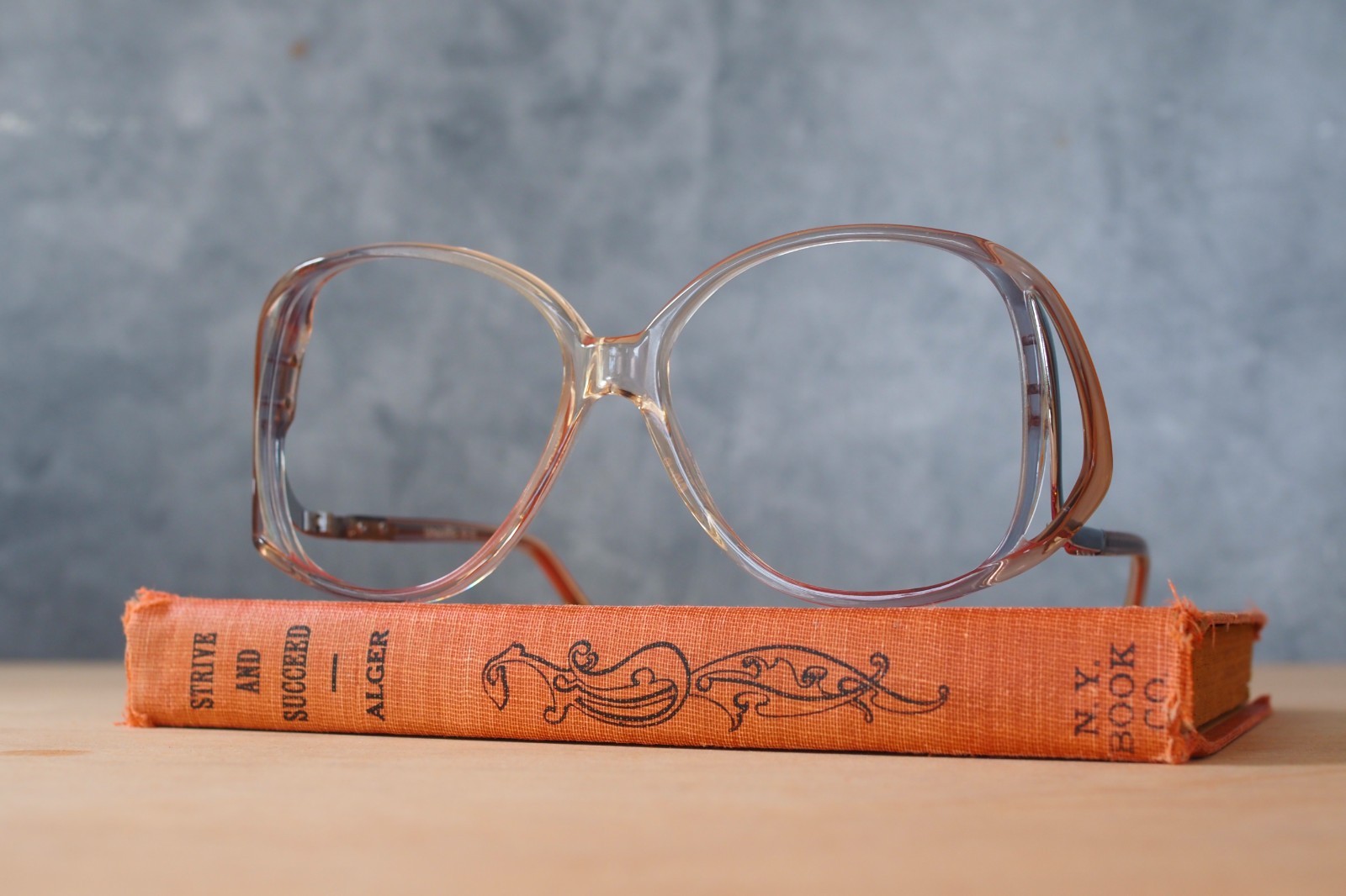Vintage 1970s Eyeglasses NOS by Versailles USA Multicolor Grandma Retro Festival