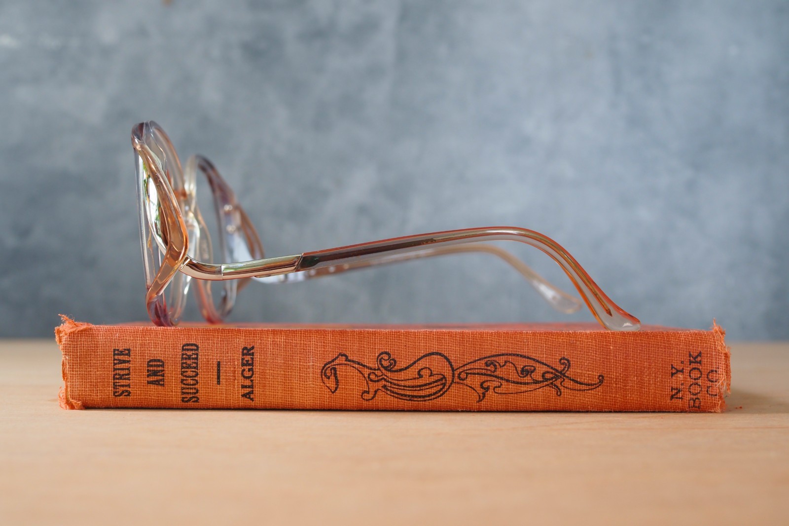 Vintage 1970s Eyeglasses NOS by Versailles USA Multicolor Grandma Retro Festival