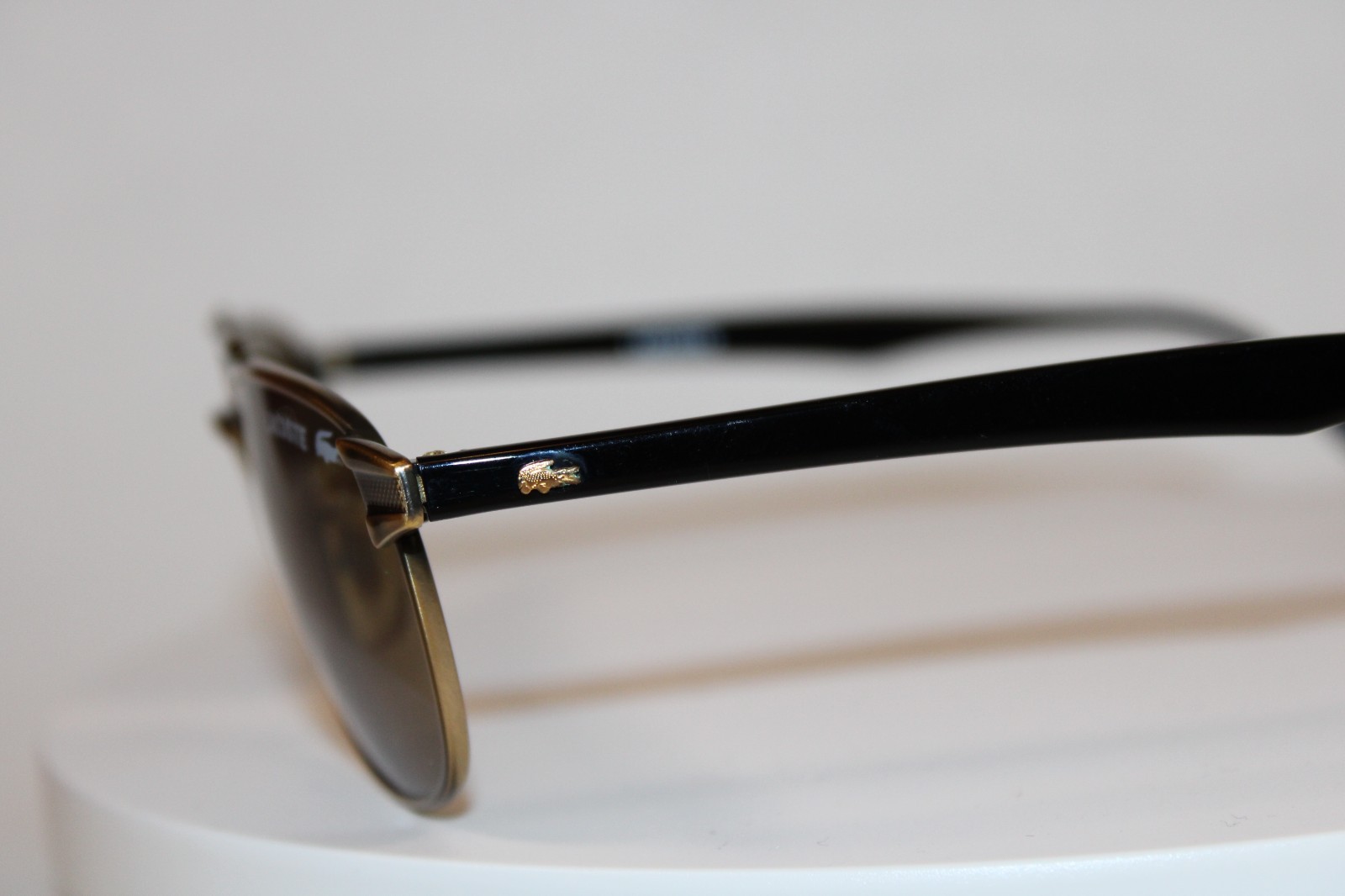 Lacoste 173 BP E035 Vintage Bronze frame Sunglasses Plz read description