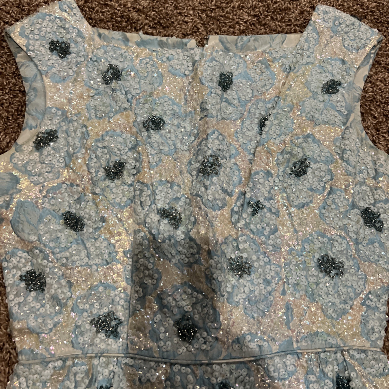 Vintage 1960’s Sequin And Beaded Dress – STUNNING Cocktail Dress