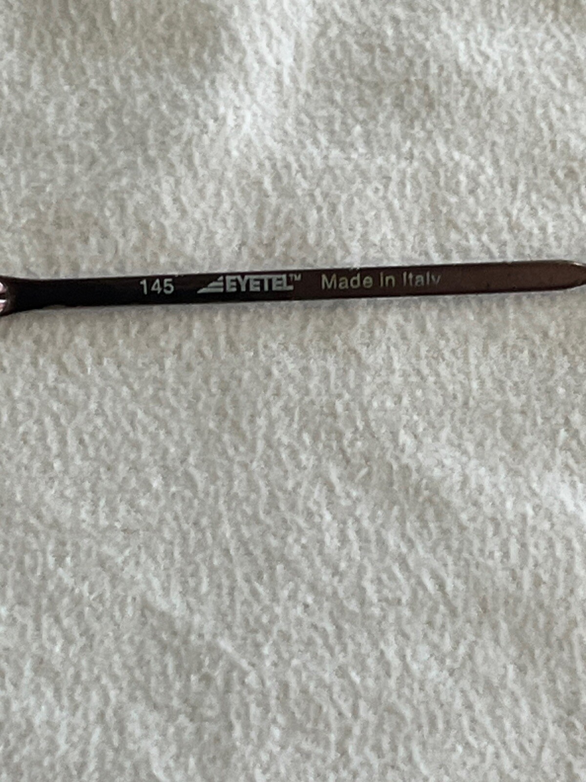 Vintage EYETEL Italy Eyeglasses Brutus 012 Stylish FRAMES ONLY 60/16/145mm