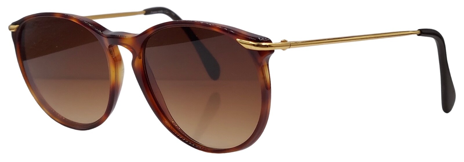 Vintage Rodenstock Nick 62.69 Tortoise Gold Oval Sunglasses W/ NEW LENSES!