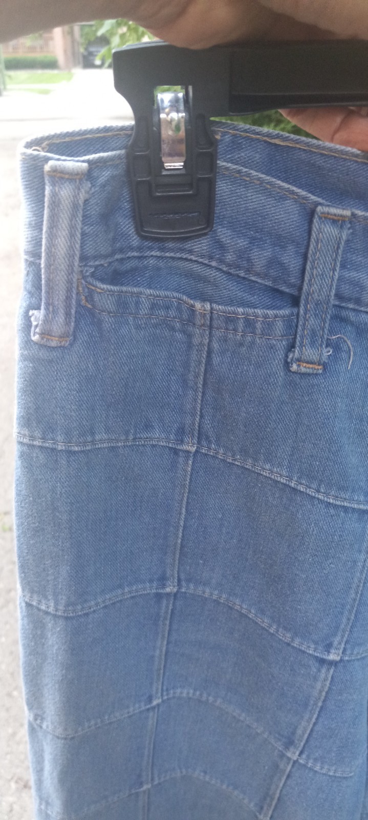 Vintage 70s Patchwork Flare Jeans Unbranded