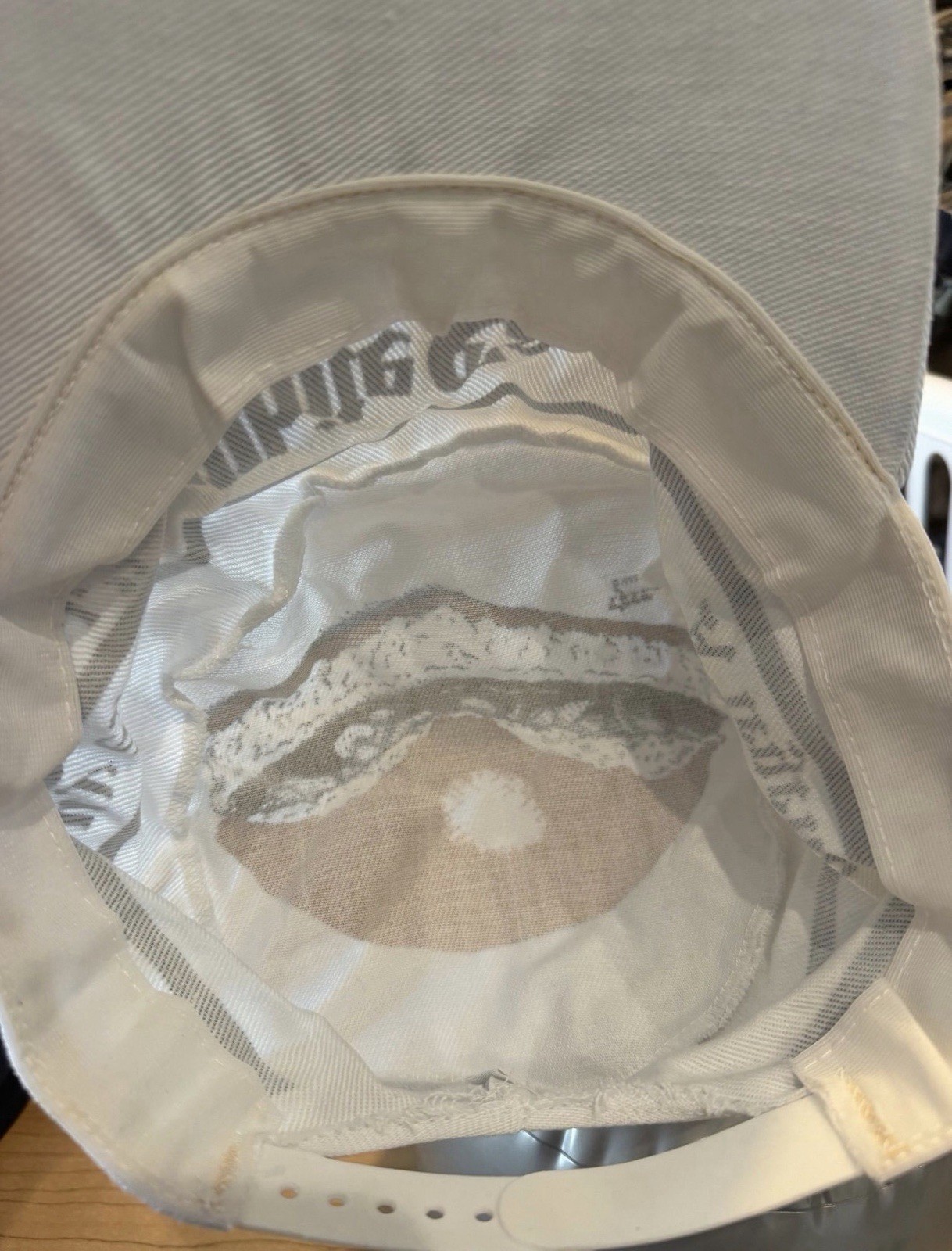 Vintage 80s White Castle Rare Painters Snap Back Hat