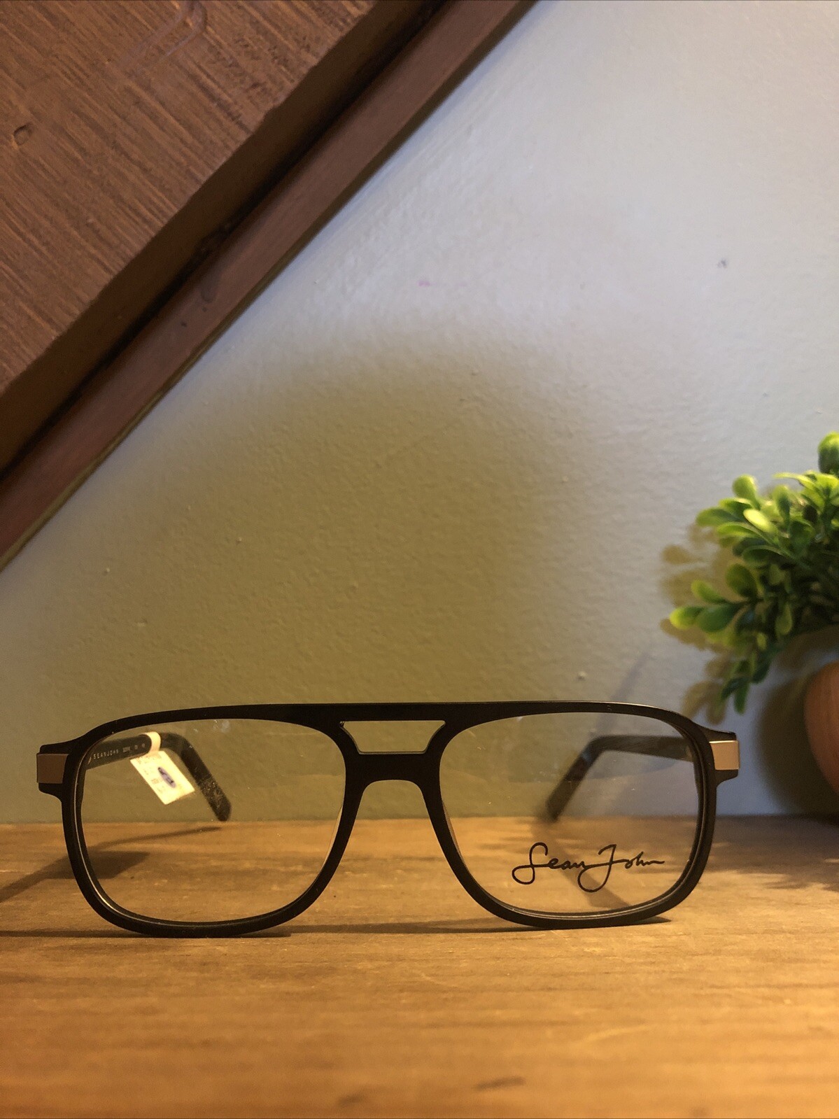 NEW Geometric SJO 5145 Matte Black Eyeglass Glasses Frames 56 17 150 $114